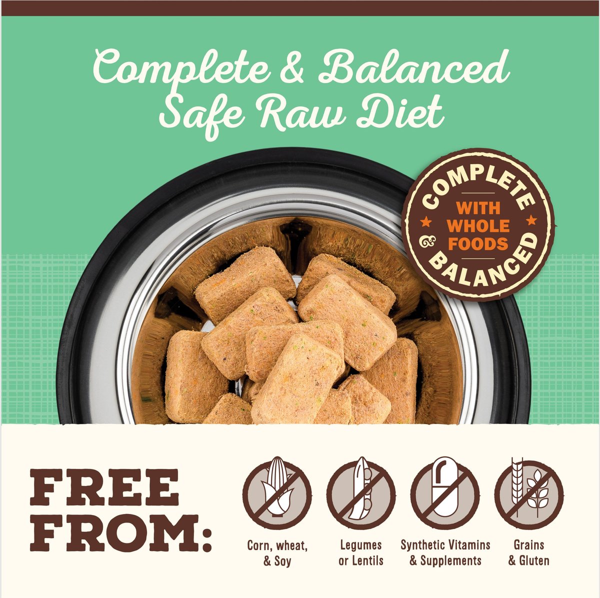 Primal Dog Freeze-Dried Grain Free Chicken Recipe Nuggets