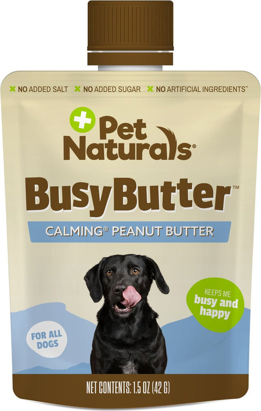 Pet Naturals Busy Butter Calming Peanut Butter, 1.5 oz.