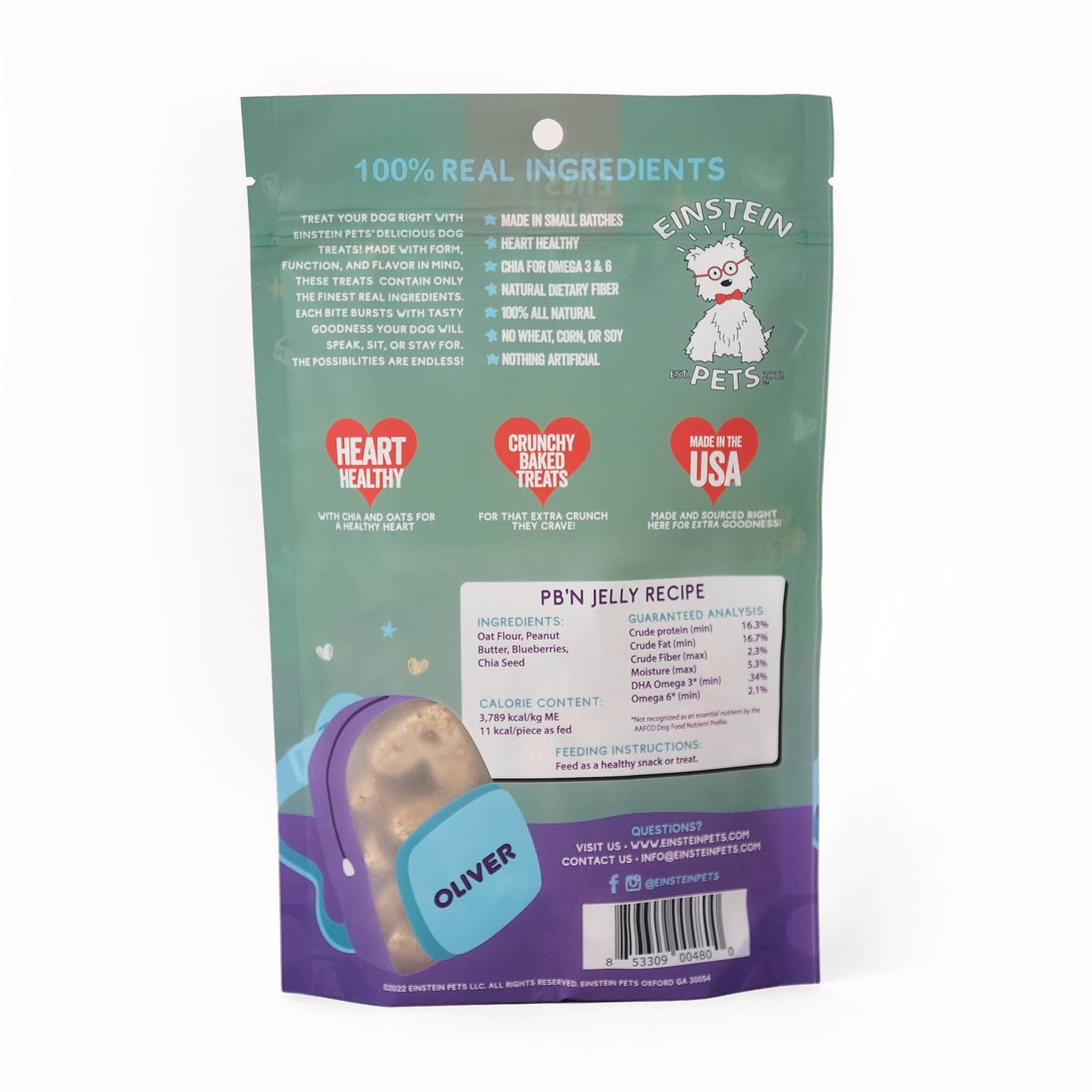 Wonder Bark PB'N Jelly Dog Treats