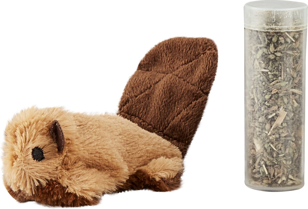 KONG Refillables Beaver Catnip Cat Toy