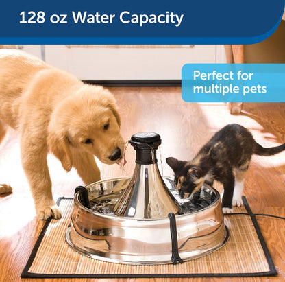 PetSafe Drinkwell 360 Dog and Cat Water Fountain, 128 oz.