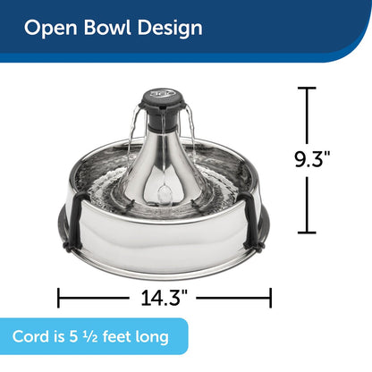 PetSafe Drinkwell 360 Dog and Cat Water Fountain, 128 oz.