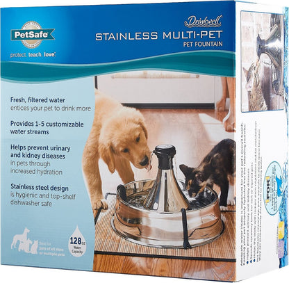 PetSafe Drinkwell 360 Dog and Cat Water Fountain, 128 oz.