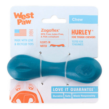 West Paw Holiday Hurley Dog Chew and Fetch Toy