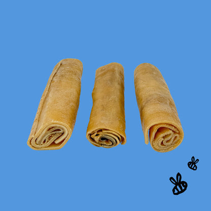 Honey I'm Home Dog Buffalo Collagen Roll 6 inch, 3 pack