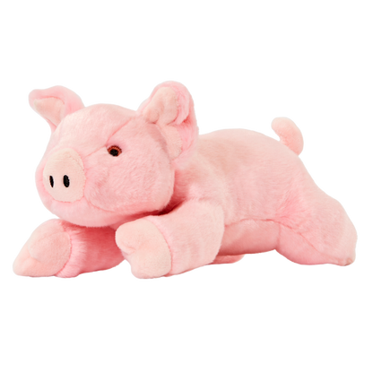 Fluff & Tuff Dog Petey Pig Plush Toy