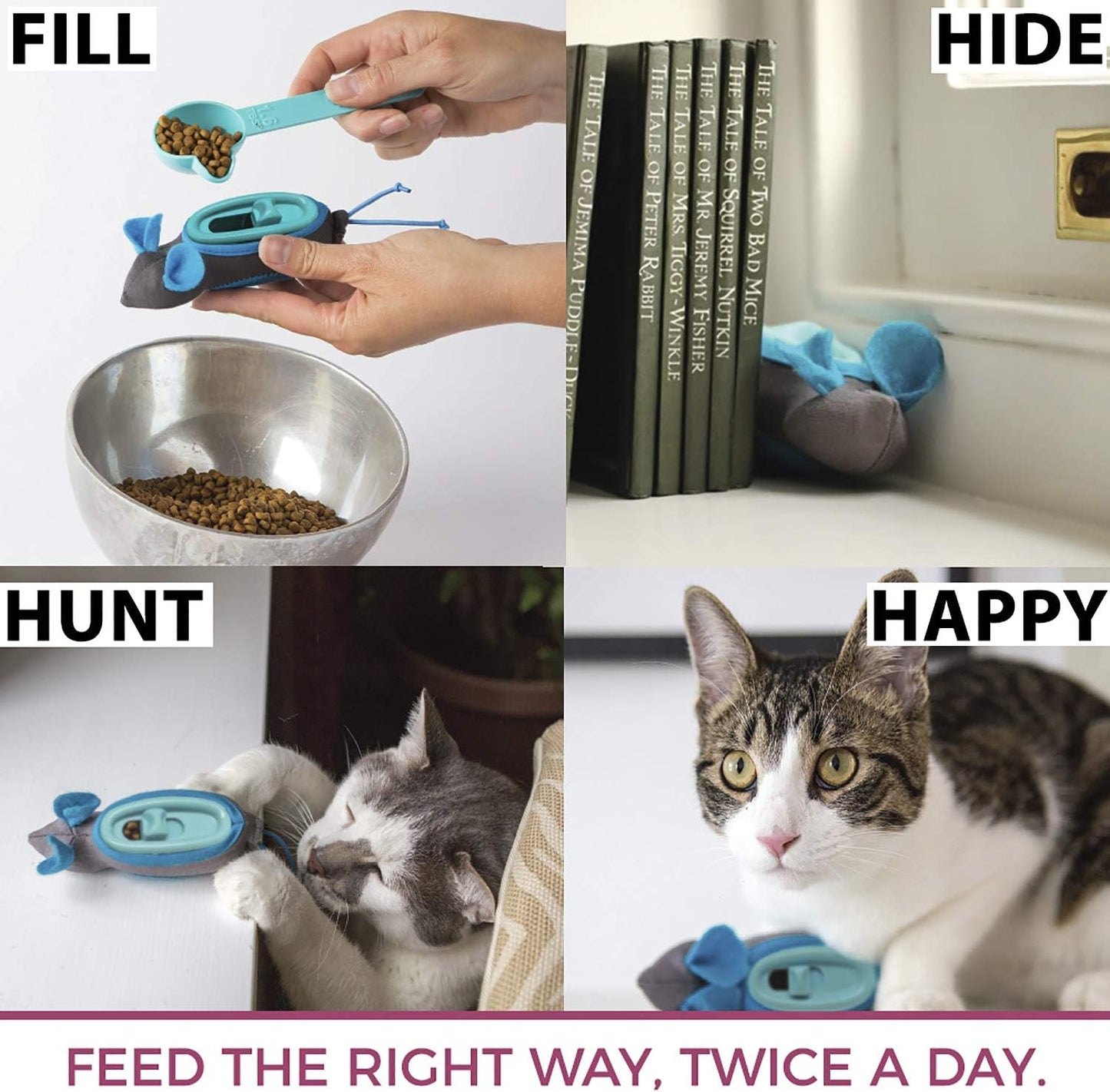 SPOT Cat Doc & Phoebe's Hunting Snacker Treat Dispenser