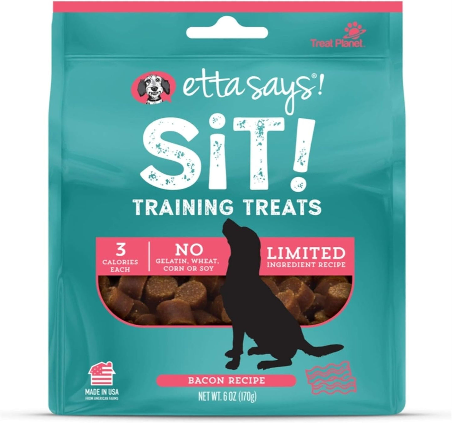 Etta Says! Sit! Dog Training Treats