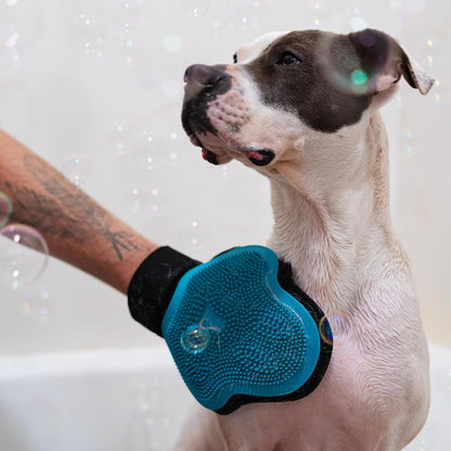 Messy Mutts Dog Silicone Grooming Glove