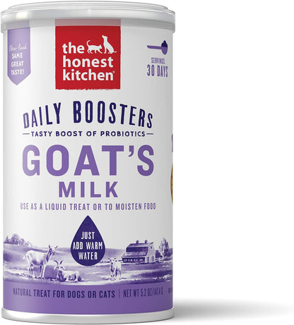 The Honest Kitchen Instant Goat's Milk With Probiotics for Dogs and Cats