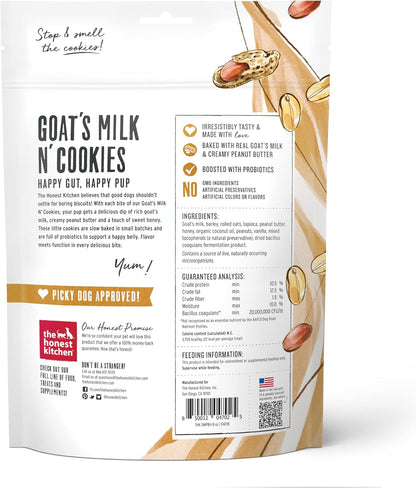 The Honest Kitchen Dog Goat's Milk N' Cookies Treats