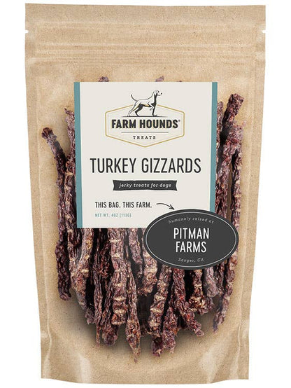 Farm Hounds Dog Turkey Gizzard Sticks Treat