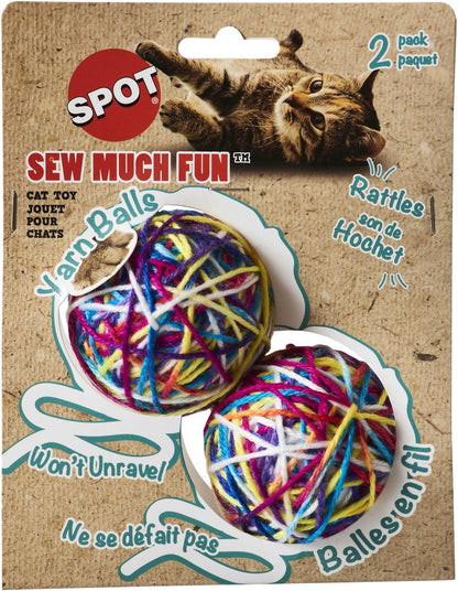 SPOT Cat 2-Pack Yarn Ball