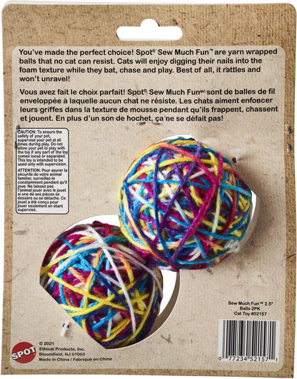 SPOT Cat 2-Pack Yarn Ball