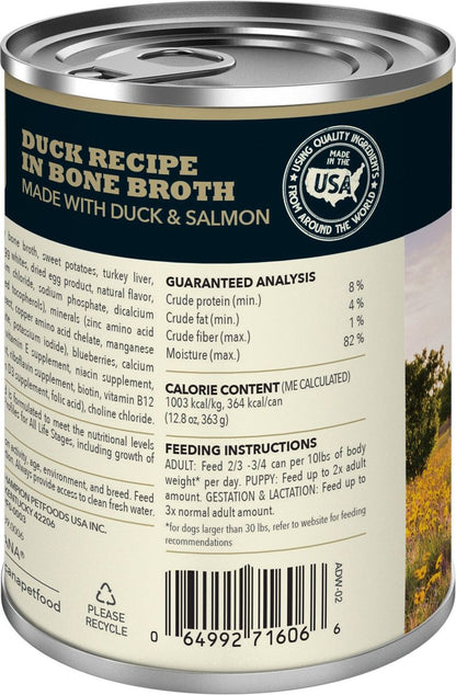 ACANA Premium Chunks Duck Recipe in Bone Broth Grain-Free Wet Dog Food