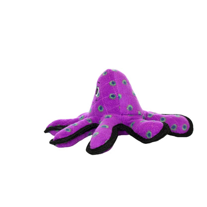 Tuffy Ocean Purple Small Octopus Dog Toy