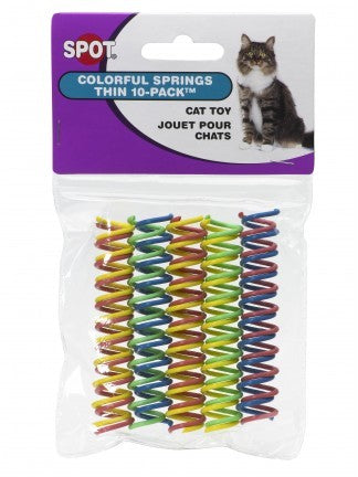 SPOT Cat Colorful Spring Toys