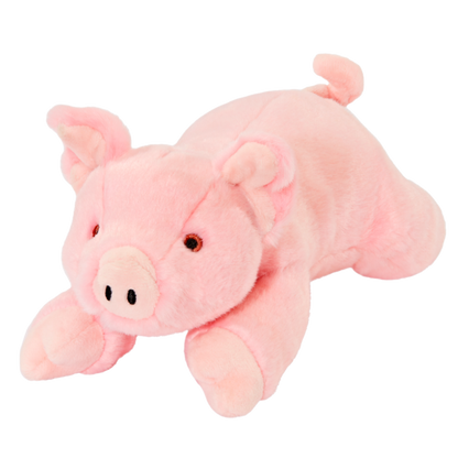 Fluff & Tuff Dog Petey Pig Plush Toy