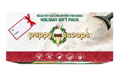 Puppy Scoops Ice Cream for Dogs - Holiday Gift Pack