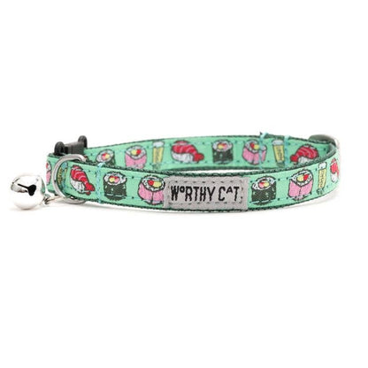 The Worthy Dog - Sushi Cat Collar