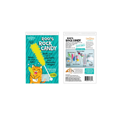 Dezi & Roo Rock Candy Scent Enrichment Candy Inspired Cat Toy