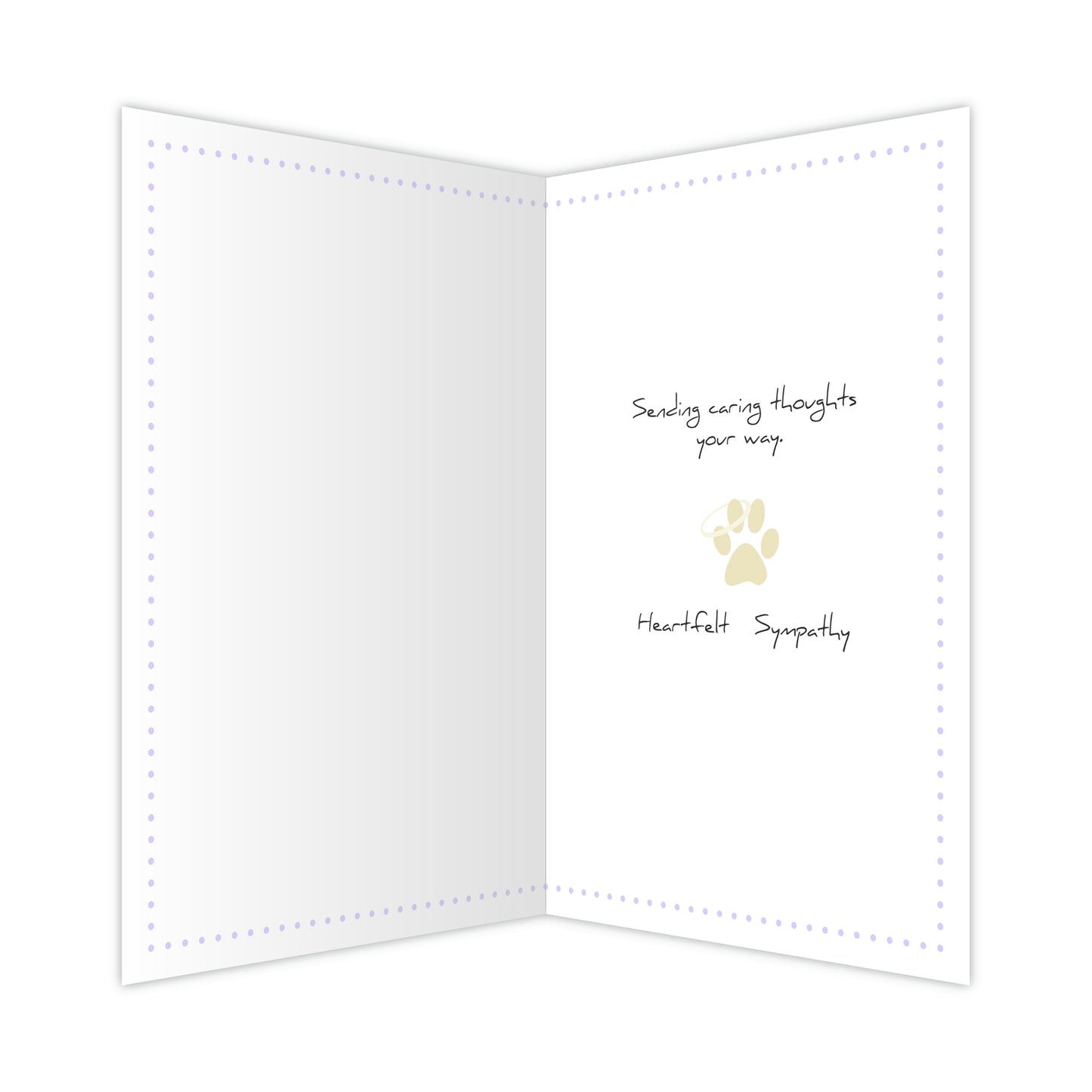 Dog Speak "If There Ever Comes A Day" Sympathy Card