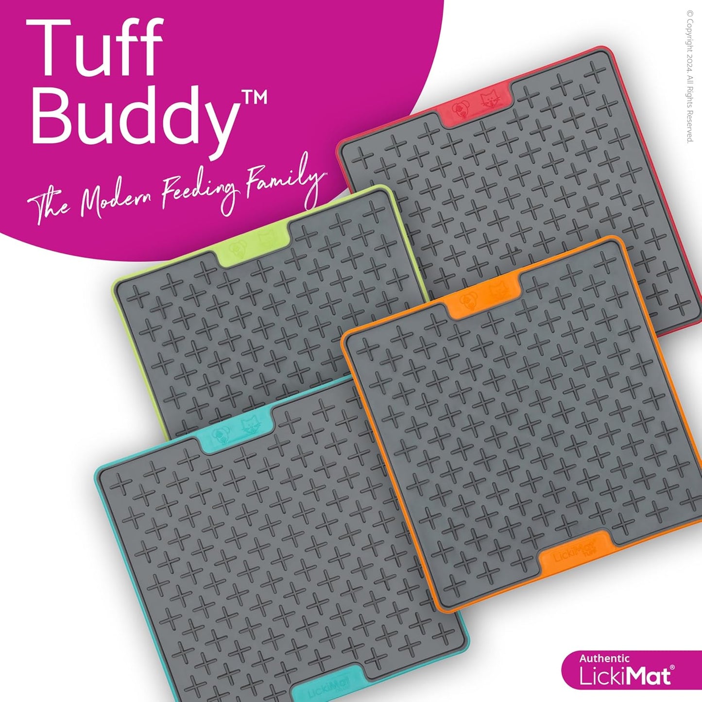 LickiMat Dog Tuff Buddy Slow Feeder