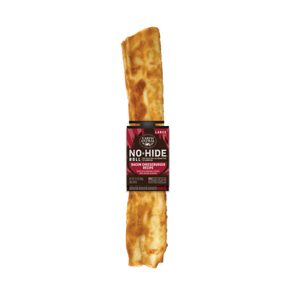 Earth Animal No-Hide Dog Bacon Cheeseburger Roll Treat