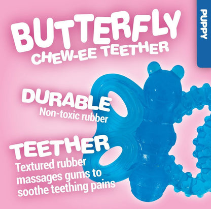 JW Pet Puppy Teether Butterfly Dog Toy