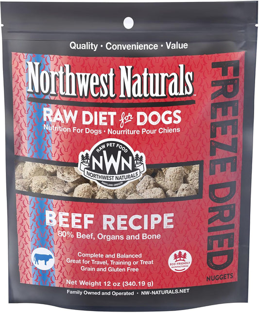 Northwest Naturals Dog Freeze Dried Nuggets Raw Diet