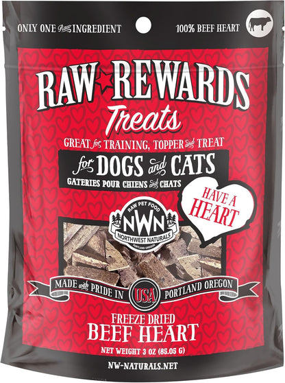 Northwest Naturals Raw Rewards Freeze Dried Treats for Dogs and Cats