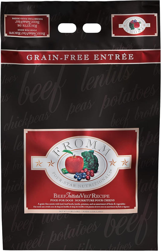 Fromm Four-Star Grain Free Beef Frittata Dry Dog Food