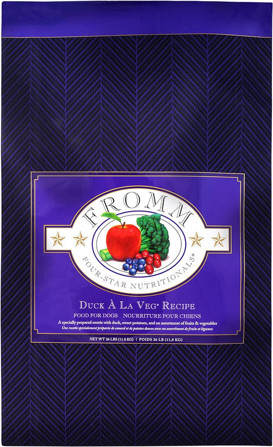 Fromm Four-Star Duck A La Veg Dry Dog Food