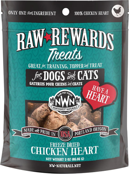 Northwest Naturals Raw Rewards Freeze Dried Treats for Dogs and Cats