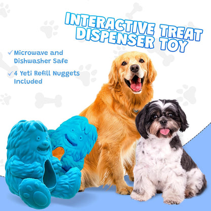 Yeti Dog Chew Puff & Play Hangry Yeti Dog Chew Treat Dispenser