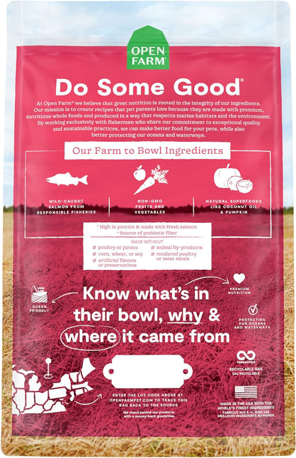 Open Farm Dog Grain Free Wild Salmon Dry Food