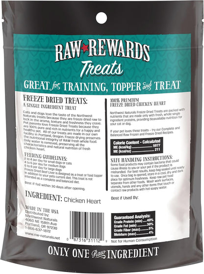 Northwest Naturals Raw Rewards Freeze Dried Treats for Dogs and Cats