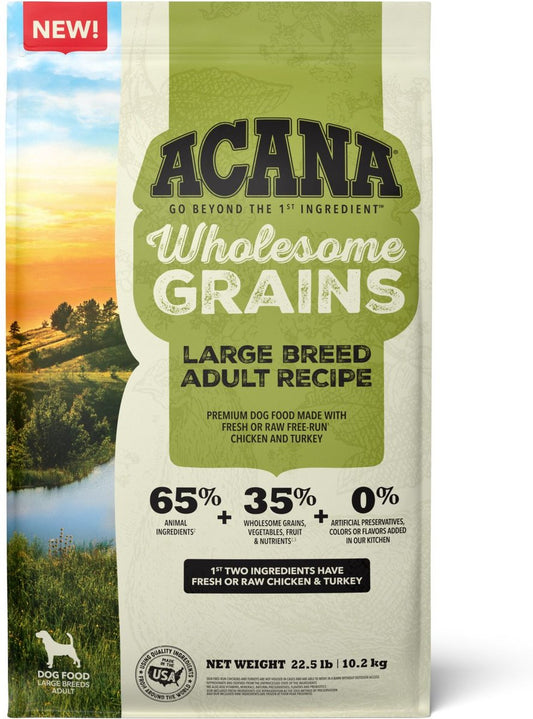 ACANA Wholesome Grains Large Breed Dry Dog Food