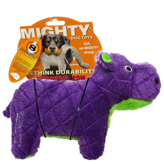 Mighty Safari Hippo Dog Toy