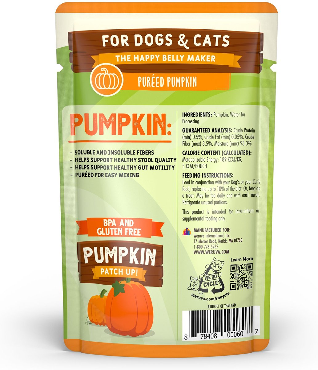 Weruva Pumpkin Patch Up! Dog and Cat Food Supplement for Dogs and Cats