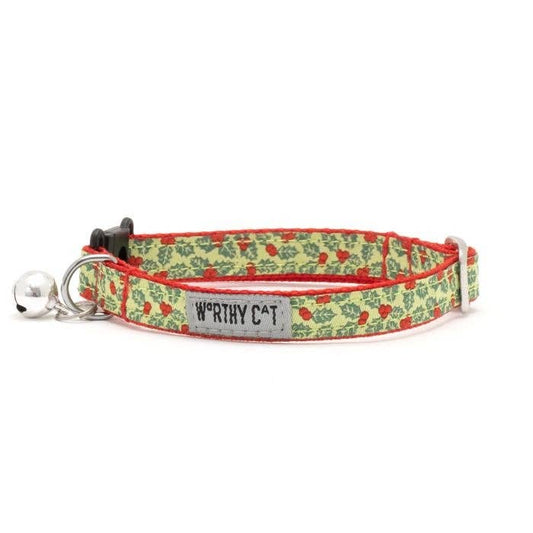 The Worthy Dog - Holly Cat Collar