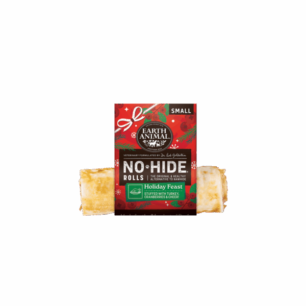 Earth Animal No-Hide Dog Holiday Feast Roll Treat