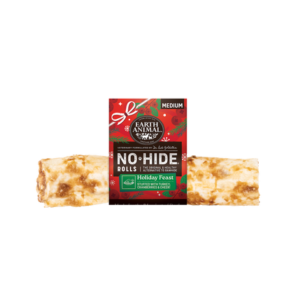 Earth Animal No-Hide Dog Holiday Feast Roll Treat