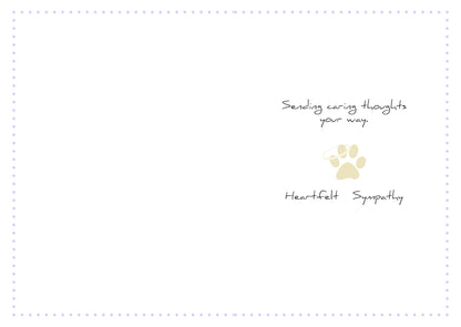 Dog Speak "If There Ever Comes A Day" Sympathy Card