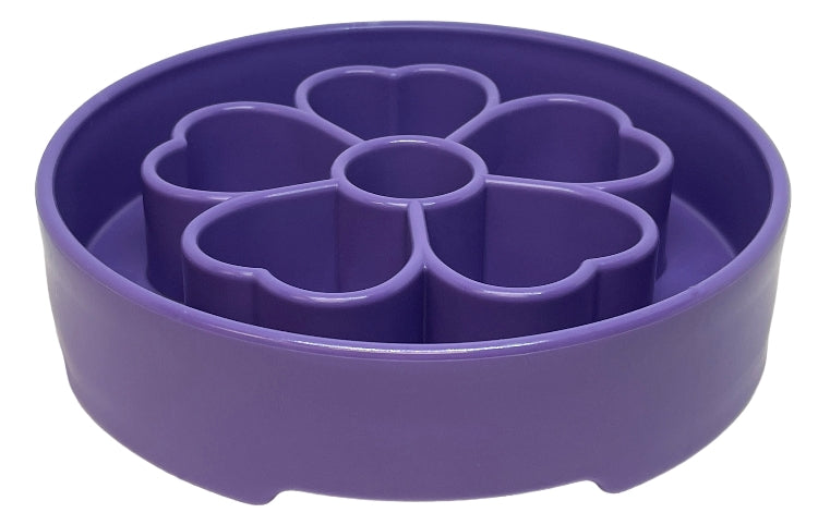 SodaPup Enrichment Slow Feeder Bowl, Flower