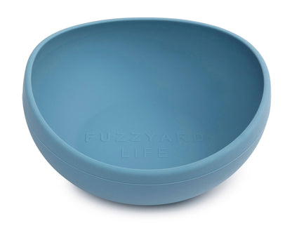 FuzzYard Life Silicone Bowl - French Blue