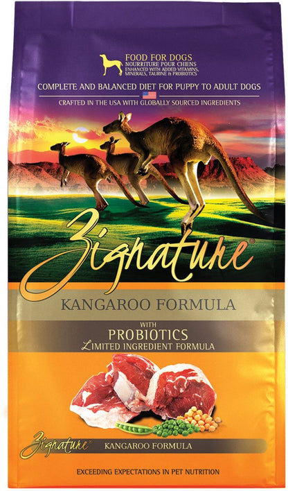 Zignature Kangaroo Limited Ingredient Formula Dry Dog Food