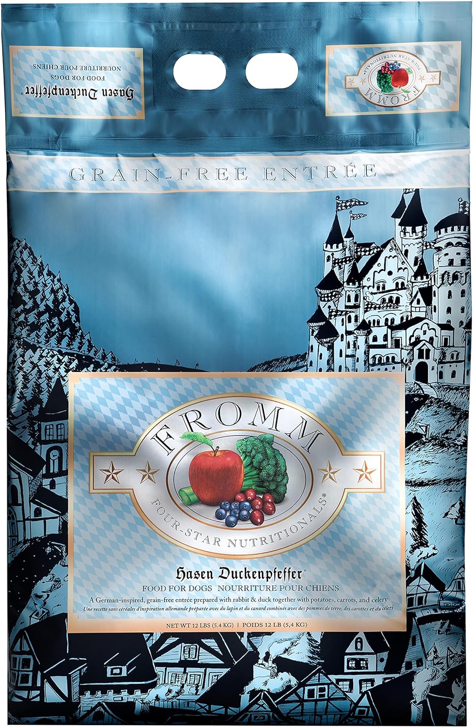 Fromm Dog Four-Star Grain Free Hasen Duckenpfeffer Dry Food