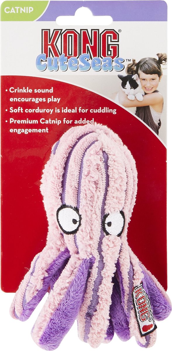 KONG Cat CuteSeas Octopus Toy