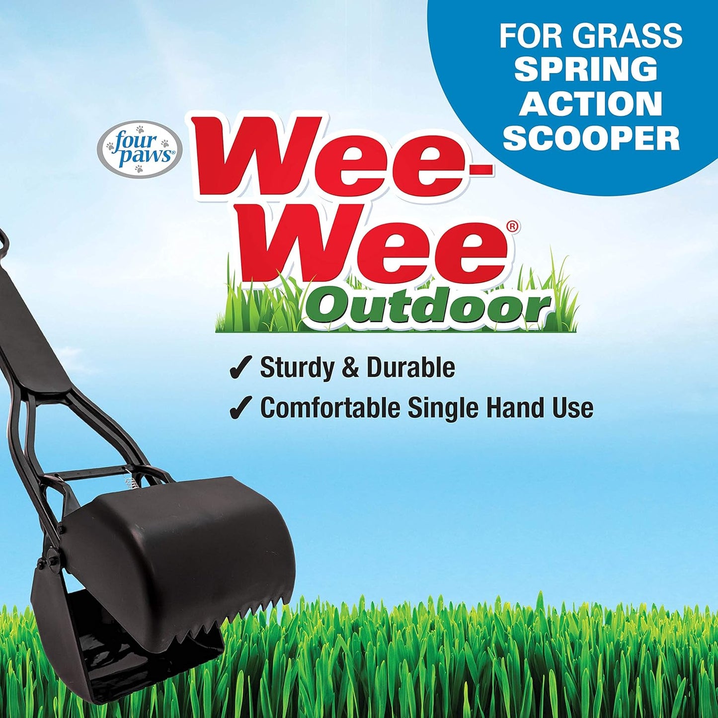 Four Paws Allen's Spring Action Plain Scooper